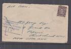 AUSTRALIA, AIF FIELD PO No 14, 1943 Airmail censored cover, 3d. to New Zealand.