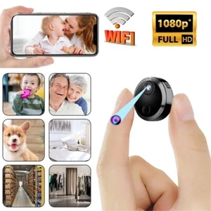 Mini Camera Security Night Vision Surveillance Smart Home Remote Webcam HD 1080P - Picture 1 of 12