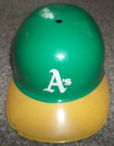 Vintage 1970’s Oakland A’s (Athletics) Souvenir Batting Helmet MLB Baseball Cover
