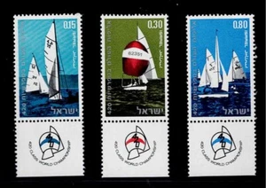 Israel Scott #419-21, Tab Singles 1970 Complete Set FVF MNH - Picture 1 of 1