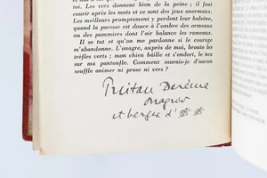 DEREME L'onagre orangé E.O Grand papier AUTOGRAPHE Relié 1939 - Picture 1 of 1
