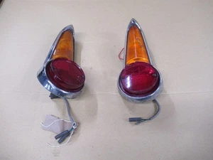 Ford Anglia 105e Rear Lights ( needs a few repairs ) - Picture 1 of 10