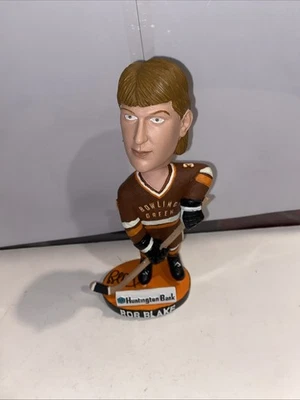 Rob Blake autógrafo boliche verde universidade Bobblehead JSA CERTIFICADO DE AUTENTICIDADE - Imagem 1 de 4
