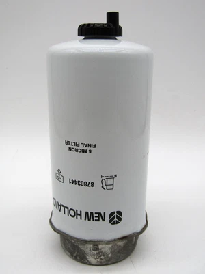 New Holland 87803441 Fuel Filter Also Fits Case, Massey Ferguson, Steyr - Image 1 of 4