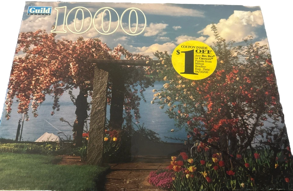 1999 VINTAGE Golden Guild Puzzle 1000pc LAKE CONSTANCE THURGAU SWITZERLAND - Image 1 of 1