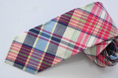 Corbata de cuello J.CREW 100% ALGODÓN PARA HOMBRE CON: 2 3/4 "POR L: 59" HECHA EN EE. UU. Foto 1 de 3