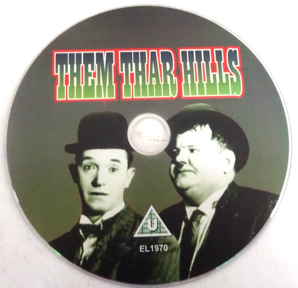 THEM THAR HILLS  LAUREL AND HARDY DVD DISC ONLY - Image 1 of 1