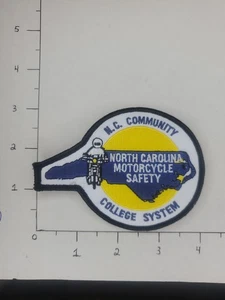 North Carolina Motorcycle Safety College System - Embroidered Patch - New - Picture 1 of 4