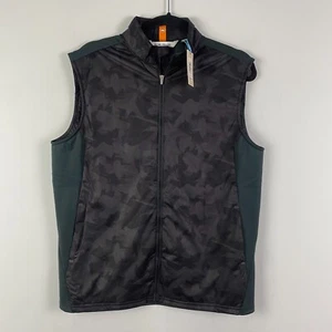 Peter Millar Youth Fuse Elite Brushstroke Camo Hybrid Vest Boys XL YF23EZ46A - Picture 1 of 12