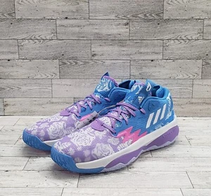 Adidas SM Dame 8 x Chelsea Gray Floral PE Shoes Men Sz 11 NBA WNBA - Picture 1 of 13