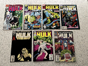 Incredible Hulk lot of 7 comics - #388,394,407,413,420,425,Ann 19