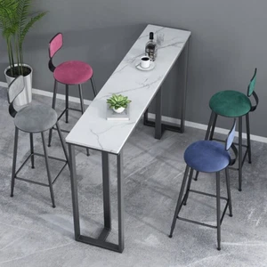 Bartisch Marmor Bistrotisch Stehtisch Tresentisch Küchenbartisch Küchentisch T30 - Bild 1 von 46