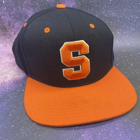 Zephyr NCAA Syracuse University Orange Blue Snapback Hat Flat Brim OSFA Cover