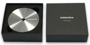 Tocadiscos NAGAOKA STB-SU01 Estabilizador de Disco Inoxidable Envío Grabado Japón - Imagen 1 de 4
