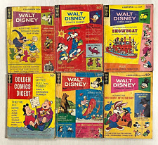 Walt Disney Comics Digest Mixed Lot of 6 TPB Mini VTG Golden Special Full Color
