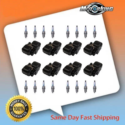 Juego de bobina de encendido y bujía UF35 para Mercedes-Benz C240 C280 C320 C43 CL500 Foto 1 de 4