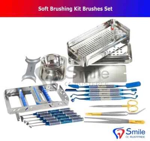 PRF GRF Box Dental Implant Surgery Instruments Soft Brushing Kit Cheek Retractor - Picture 1 of 5