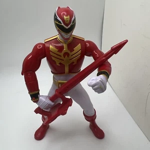 MIGHTY MORPHIN POWER RANGERS MEGAFORCE RED RANGER ACTION FIGURE BANDAI 2012 Swor - Picture 1 of 4