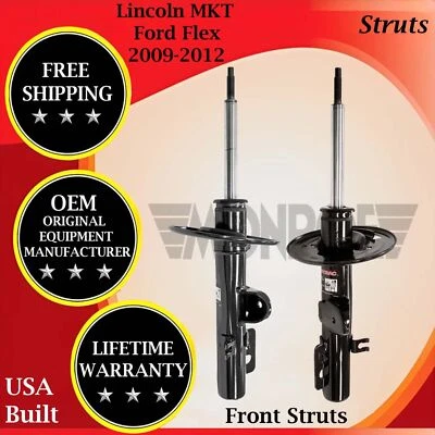 Monroe OEM Front Struts For 2009-2012 Lincoln MKT/Ford Flex Lifetime Warranty Foto 1 de 4