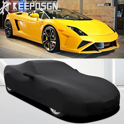 For Lamborghini Gallardo Spyder Car Cover Outdoor Satin Stretch Waterproof Foto 1 de 4