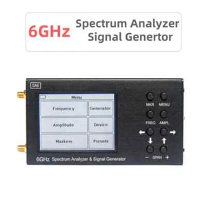 6GHz Spectrum Analyzer Signal Genertor 3G 4G LTE CDMA DCS GSM GPRS GLONASS - Picture 1 of 8