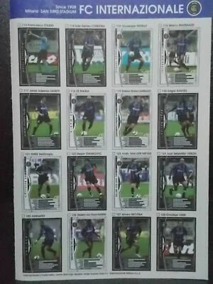 Panini WCCF 	Base	Inter	Rookie - Image 1 of 2