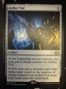 Aether Vial Double Masters 2022 Regular RAY - Picture 1 of 2