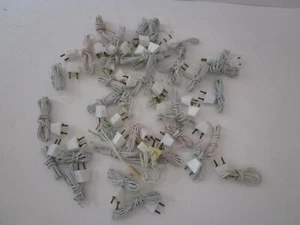 Lot of 36 Dollhouse Miniature House Single Electrical Plugs Extension - Picture 1 of 1