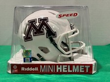 Minnesota Golden Gophers - NCAA Riddell Speed Mini Helmet - 8055376  - White