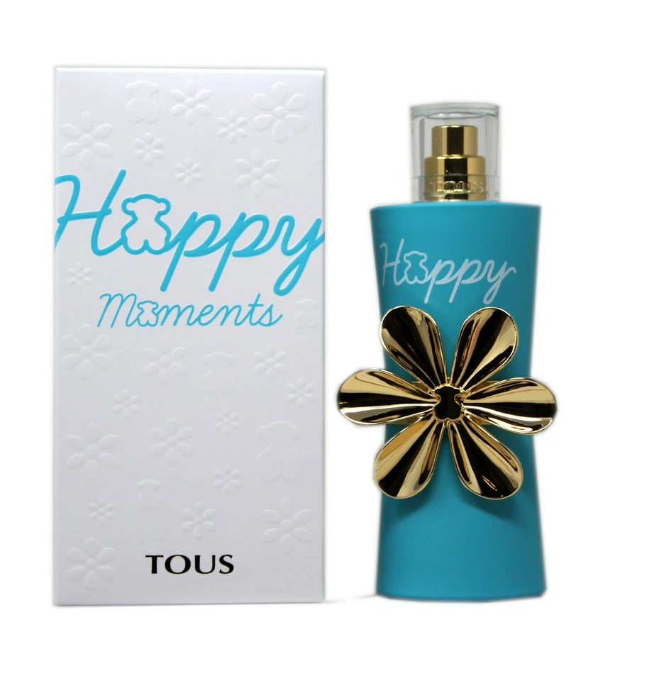 TOUS HAPPY MOMENTS EAU DE TOILETTE SPRAY NATURAL 90 ML/3 FL.OZ. Nuevo en caja Foto 1 de 1