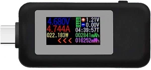 USB Typ-C Tester Genauigkeitsmesswerkzeug Messgerät Kws-190C 4-30V OLED Display - Afbeelding 1 van 5