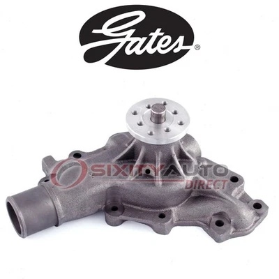 Gates Engine Water Pump for 1988-1996 GMC C1500 6.5L 6.2L V8 - Coolant dc Foto 1 de 4