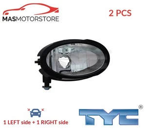 FOG LIGHT LAMP PAIR TYC 19-0867-01-2 2PCS P FOR MAZDA 3 1.4L,1.6L,2L,2.3L,1.5L - Picture 1 of 5