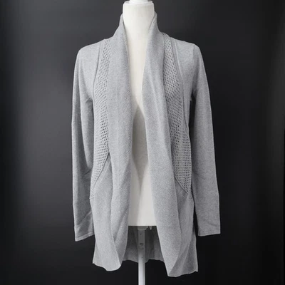 Cárdigan Overland Indigenous Algodón Orgánico Para Mujer XS Gris Suéter Twee Boho Foto 1 de 4