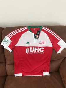 Adidas New England Revolution Mls Soccer Jersey NWT Size XL Youth - Picture 1 of 10