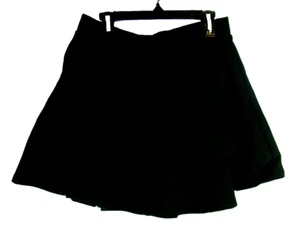 CHOCOLATE Negro Acampanado Mini Falda Escolar Niña Mediana - Imagen 1 de 2