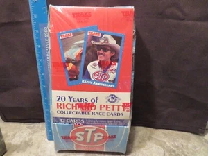 1991 TRAKS 20 AÑOS DE RICHARD PEQUEÑAS TARJETAS DE CARRERAS CAJA SELLADA DE FÁBRICA (NUEVA) - Imagen 1 de 6