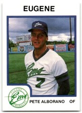 1987 ProCards Pete Alborano Eugene Emeralds #2660