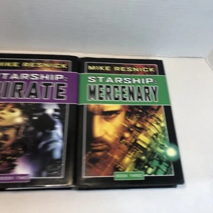 Mike Resnick Starship Pirate Mercenary Books 2 & 3 - Picture 1 of 15