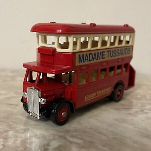 Double Decker Bus London Transport Madame Tussauds Lledo Toy Gift Car England