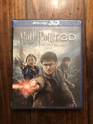 NEW Harry Potter and the Deathly Hallows: Part II Blu-ray 3D DVD 2011 4-Discs - Image 1 of 2