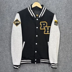 Pornhub Jacket Adult Small Black Variety XXX Rare Button Snap Karma RX 50K Subs - Picture 1 of 7