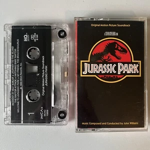 Jurassic Park Original Motion Picture Soundtrack Cassette John Williams 1993 - Picture 1 of 3