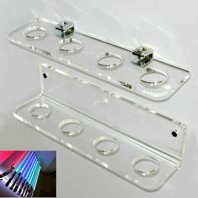 Lightsaber Wall Mount -4-Saber Display Rack, Clear Durable Holder for Collectors - Image 1 of 4