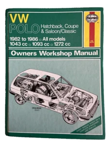 Haynes Workshop Manual For VW Polo 1982 - 1986 - Picture 1 of 1