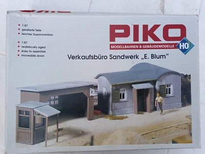 HO ROCO ОФИС ПРОДАЖ ЛЕГКАЯ СБОРКА ПОДВИЖНЫЕ ДВЕРИ РЕАЛИСТИЧНО СОСТАРЕННЫЙ НОВЫЙ ВИНТАЖНЫЙ - Изображение 1 из 2