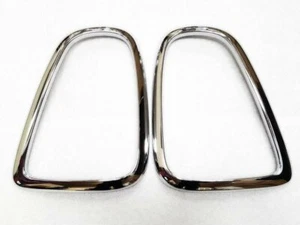 2007-on para BMW MINI Cooper R56 R57 luz trasera cubierta anillo de ajuste cromado - Imagen 1 de 3