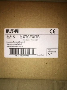 EATON XTCEXITB CONTACTOR ACCESSORY. - Picture 1 of 2