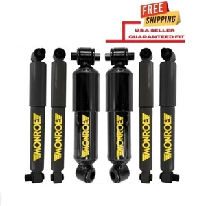 Front & Rear Shock Absorber w/ Magnum Cab Shocks 6PC Set Monroe For Freightliner - Picture 1 of 4