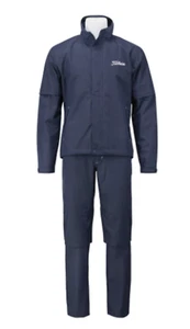 Titleist JAPAN Golf Stratch Rain Wear Jacket Pants set Navy 2024 New TLPMR980J - Picture 1 of 1